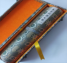 鹰手营书画装裱案例